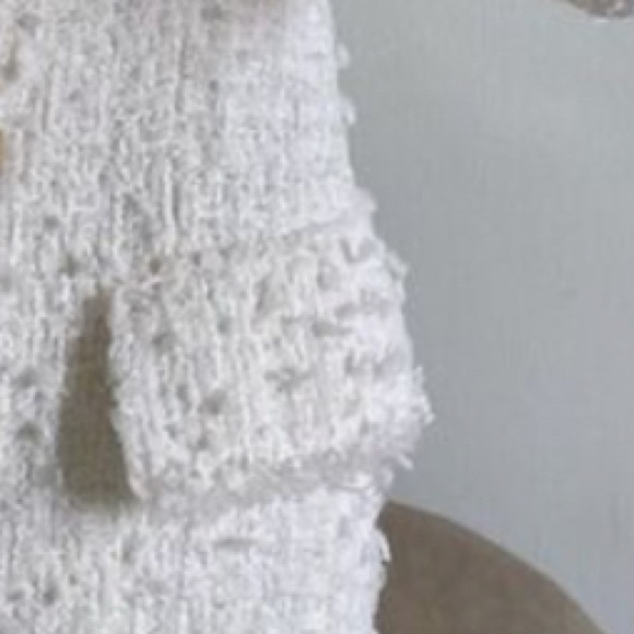 😍Authentic SOLD OUT Balmain subtle white tweed blazer gold buttons size 44 Euro - Picture 11 of 16